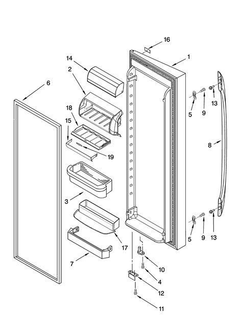 kenmore elite refrigerator diagram derslatnaback