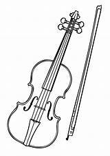Geige Violin Cello Violine Ausmalbild Vhv Q2 sketch template