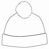 Hat Winter Outline Drawings Drawing Coloring Stock Clipartmag Illustration sketch template