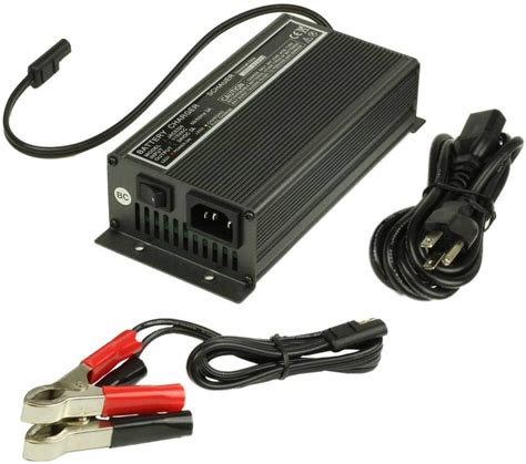 schauer jac charger  volt  amp  clips batteries accessories amazon canada
