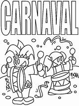 Carnaval Kleurplaten Kleurplaat Karneval Ausmalbilder Coloriages Coloriage Kleuren Malvorlage Colorier Imprimer Animaatjes Stimmen Thema sketch template