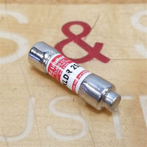 Littelfuse Kldr 25a Class Cc Time Delay Fuse 25 Amp 600vac Used Ebay