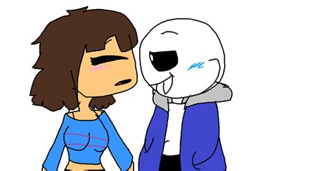 Sans X Frisk By Sansiskawaii On Deviantart