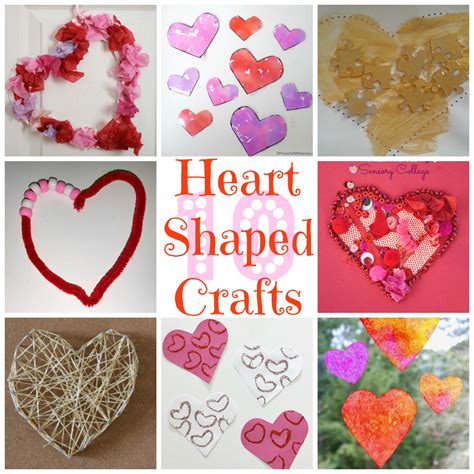heart shaped crafts making time  mommy