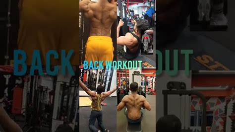 Back Workout Next Level Full Back Training Back Exercise Advance Back