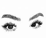 Lashes Eyelashes Lash Weheartit sketch template