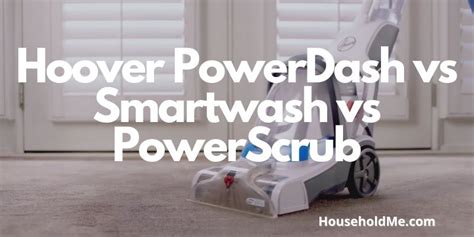 hoover powerdash  smartwash  powerscrub
