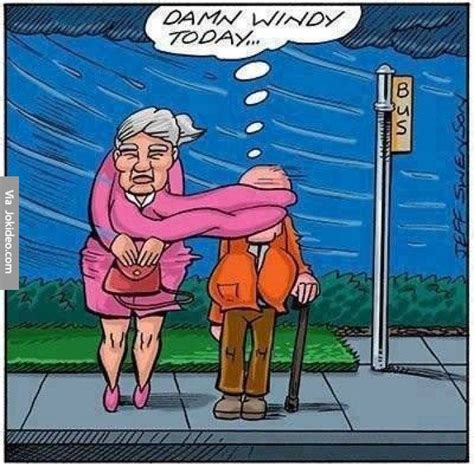 Funny Old People Cartoon Funny