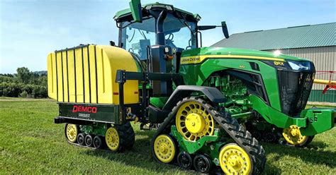 tractor mounted tanks  john deere rx tractor demco products