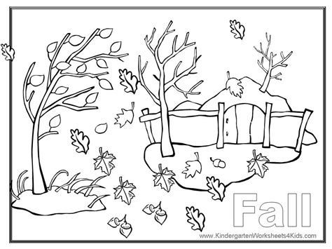 fall coloring pages