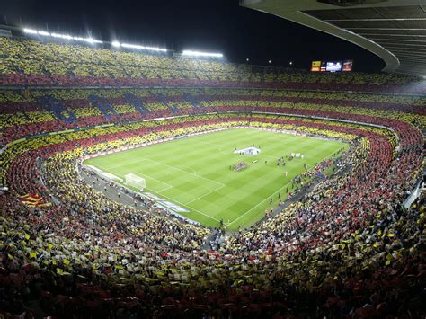 Nou Camp Stadium Expansion Barcelona Beat Manchester City On And Off