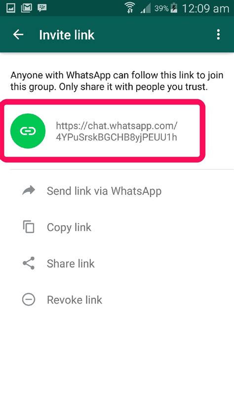 How To Create Your Own Whatsapp Group Direct Invitation Link