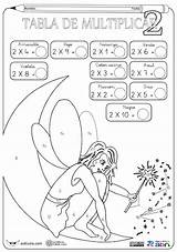Tablas Multiplicar Multiplication sketch template