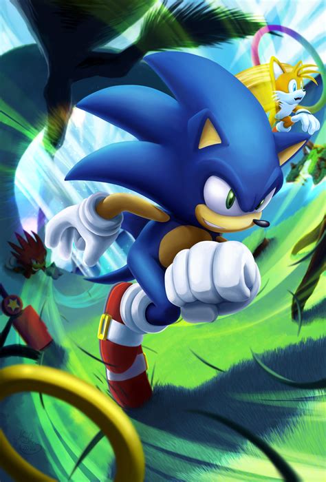 Artstation Wind Runner Sonic The Hedgehog Nicholas
