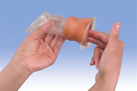 Female Condom Training Model Light Skin