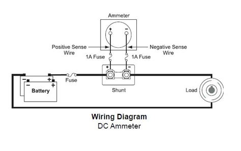 auto ammeter wiring diagram