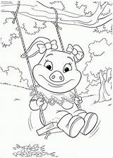 Jakers Coloring Pages Piggley Winks Sister Colouring Da Kids Info Book Fun Votes Salvato sketch template