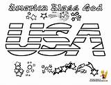 Coloring Pages Usa sketch template