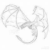 Drachen Dragon Drache Eisdrachen Malen Drogon Monikazagrobelna Skizze Skizzen Wyvern sketch template