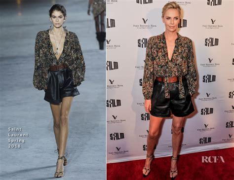 charlize theron in saint laurent tully san francisco