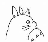 Totoro Pages Ghibli Template Coloring Choose Board Tattoo sketch template