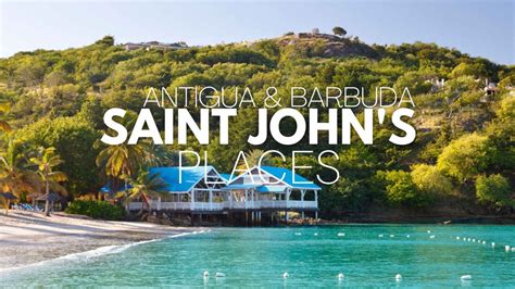 saint johns antigua  barbuda  places       st