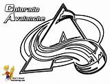 Avalanche Colorado Nhl Hockey Sheets Insertion Oilers Edmonton sketch template