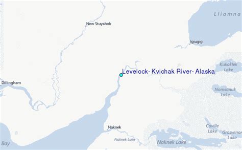 Levelock Kvichak River Alaska Tide Station Location Guide