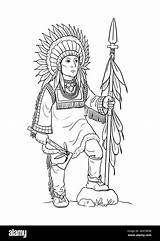 Tomahawk Chief sketch template