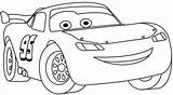 Mcqueen Lightning Coloring Pages Kids Printable Cars Colouring Bestcoloringpagesforkids sketch template