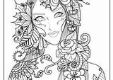 Complex Coloring4free Coloring Pages Adult Adults Printable sketch template