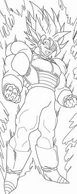 Goku Ssj2 Ascended sketch template
