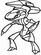 Genesect Colouring Coloringhome Deino Cxa Library Lux Clipart sketch template