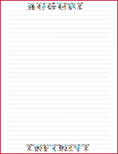 auguri lined writing paper paper template writing paper template