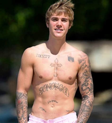 Justin Bieber Tattoos Porno Images
