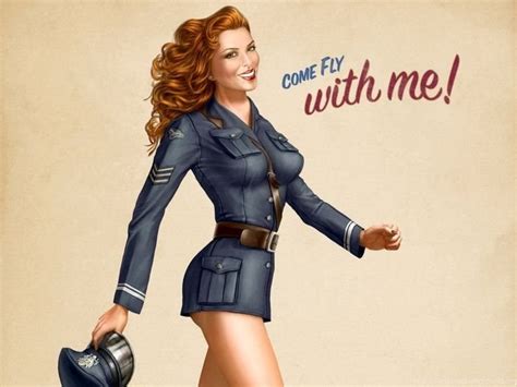 free wwii pin up girls desktop background