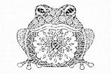 Crafter Zentangle sketch template