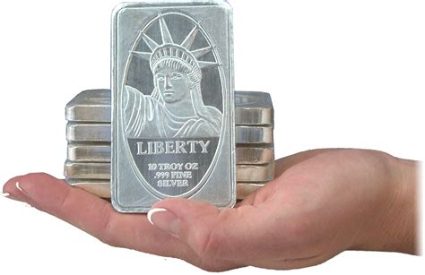 fine silver  oz bar ira approved liberty silver bar