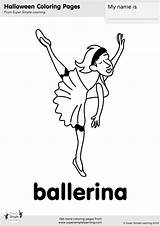 Coloring Ballet Pages Ballerina Excellent Simple Super Albanysinsanity sketch template
