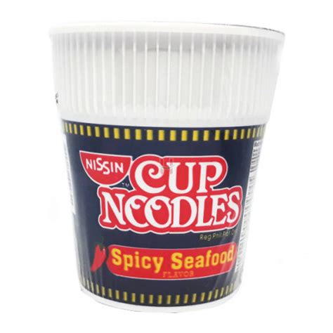 Nissin Cup Noodles Spicy Seafood Flavor 60g Homeshop Ph