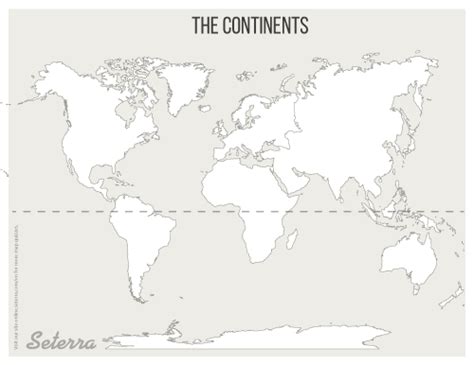 printable blank world map continents dorree kassandra