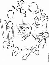 Angela Coloring Pages Tom Color Getcolorings sketch template