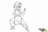 Girl Fighting Pose Draw Anime Manga Drawingnow Step Coloring sketch template
