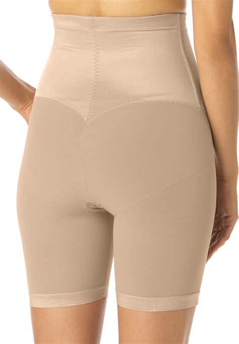 secret solutions women s plus size long leg shaper body shaper ebay