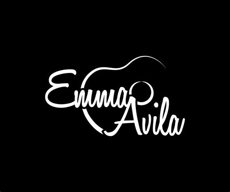 professional singer logo designs  emma avila  singer business