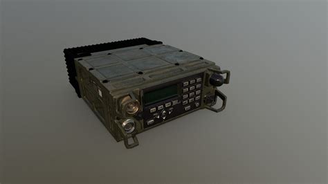 leopard military radio    model  vestinaaaa  sketchfab