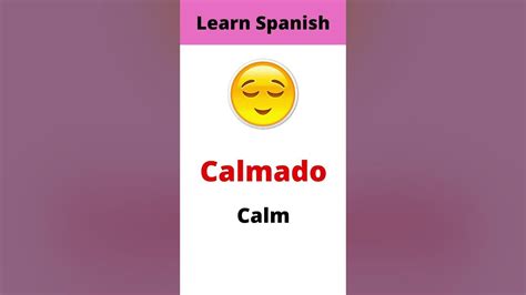 Emotions In Spanish Your Mood In Spanish Shorts Youtube