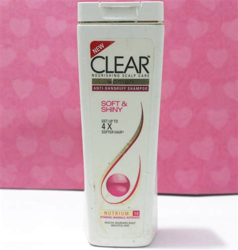 clear women soft shiny anti dandruff shampoo review