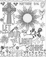 Colouring Shine Philippians Joyful Meditations Niv sketch template