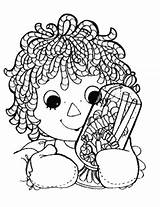 Ann Raggedy Coloring Andy Pages Jar Candy Netart Kids Choose Board Doll Print Color sketch template